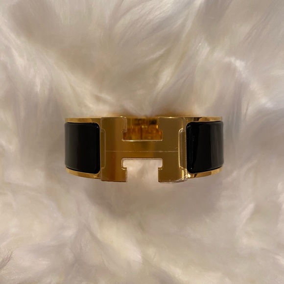 ⭐️ SOLD ⭐️ NWT Authentic Hermès Clic Clac Bracelet - Picture 4 of 13